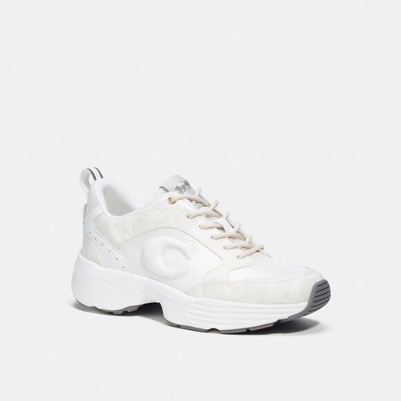 NWT Coach Outlet C275 Tech Runner In Signature Canvas - Picture 1 of 6